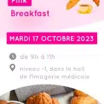 Pink Breakfast à l’ICG